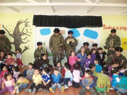 Actividades cívicas, sociales y recreativas en aniversario
