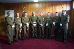 Ceremonia de ascenso en Segunda Comisaría de Puerto Natales