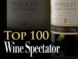 Eligen a tres vinos chilenos entre los 100 mejores del mundo