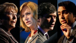 40% votaría por Bachelet y 12% por Matthei