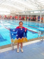 Oros magallánicos en Nacional Infantil de Natación
