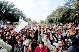 50 mil asistentes en marcha a favor del autocultivo de marihuana