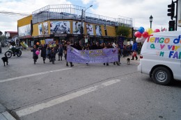 Marcha por los derechos de los niños en Natales