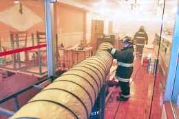 Incendio  en restorán  alertó a  Bomberos