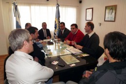 Encuentro con autoridades Argentinas en provincia de Santa Cruz para concretar intercambios comerciales