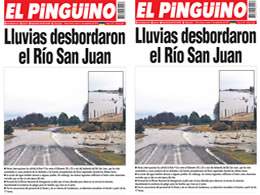 Lluvias desbordaron el RÃo San Juan
