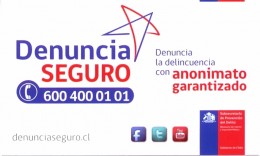 Denuncia Seguro arroja aportes concretos en seis procedimientos policiales