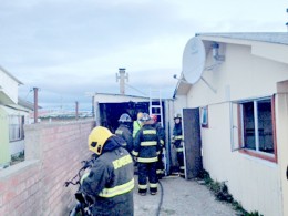 Alarma provocó incendio en sector sur de Punta Arenas
